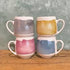Bundanoon Huggie Mug Set Of 4 - Banded Jewels Mugs - Cups & Saucers The Cooks Kitchen