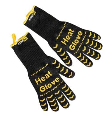 Cheftech Heat Glove - Yellow On Black Aprons, Mitts & Gloves The Cooks Kitchen