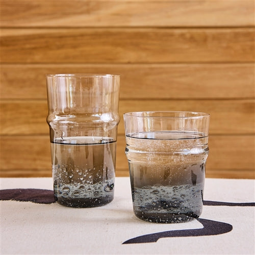 Ecology Dion Set Of 4 Tumblers 260ml - Smoke