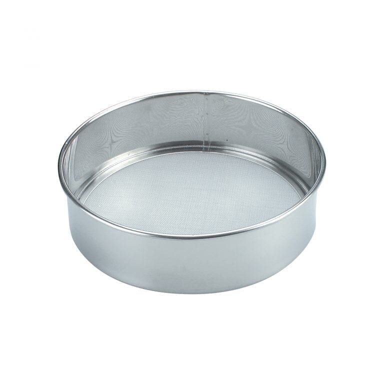 Chef Inox Mesh & Rim Sieve – 350mm Sieves - Strainers & Shakers The Cooks Kitchen Mandurah