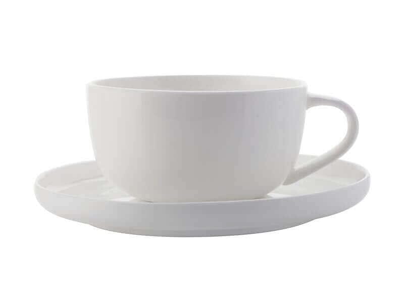 Maxwell & Williams Cashmere High Rim Demi Cup & Saucer 100ml Mugs - Cups & Saucers The Cooks Kitchen Mandurah