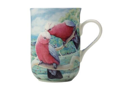 Maxwell & Williams Birds Of Australia 10th Anniversary Mug 300ml Galah Mugs - Cups & Saucers The Cooks Kitchen Mandurah