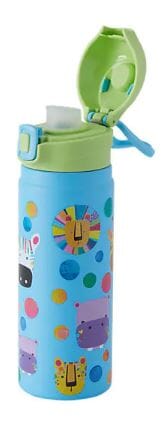 Maxwell & Williams Kasey Rainbow - Critters Double Walled Insulated Bottle 550ml - Blue Drink Bottles The Cooks Kitchen