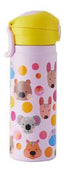 Maxwell & Williams Kasey Rainbow - Critters Double Walled Insulated Bottle 550ml - Pink Drink Bottles The Cooks Kitchen