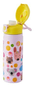 Maxwell & Williams Kasey Rainbow - Critters Double Walled Insulated Bottle 550ml - Pink Drink Bottles The Cooks Kitchen