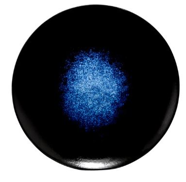 Maxwell & Williams Caviar Midnight - Coupe Plate 15cm
