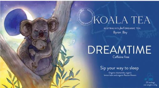 Dreamtime Koala Design - 20 Organic Tea Bags