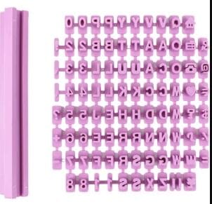 Cake Craft Alphabet/number Cookie Press Stamp/embosser The Cooks Kitchen
