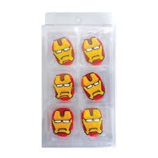 Cake Craft - Iron Man Sugar Decorations Edible Decorations The Cooks Kitchen