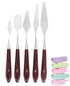 Cake Craft - Buttercream Palette Knives 5 Piece Set Palette Knives/ Cake Slicers The Cooks Kitchen