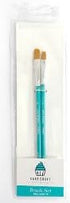 Cake Craft Nylon Brush Set - Filbert Tip #4 & #6 Decorating Accessories The Cooks Kitchen Mandurah