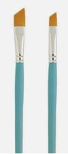 Cake Craft Nylon Brush Set - Angled Tip #4 & #6