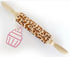 Cake Craft - Deers & Hollies Wooden Rolling Pin