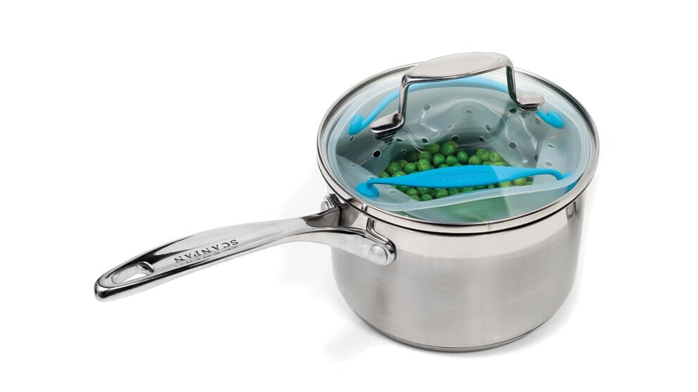 Dreamfarm - Big Vebo Cooking Basket - Blue Gadgets The Cooks Kitchen