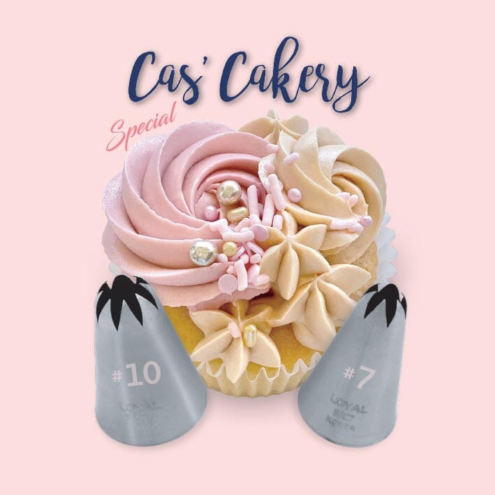 Cas Cakery Set - Closed Star #7 And #10 Piping Tip Sets The Cooks Kitchen
