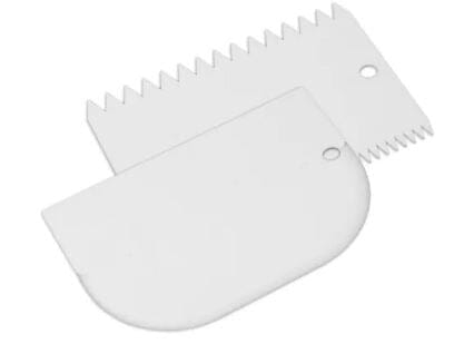 Mondo Icing Comb & Bowl Scraper 2 Piece Fondant Tools The Cooks Kitchen Mandurah