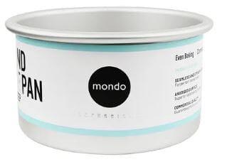 Mondo Pro Round Cake Pan 5in/12.5x7.5cm Baking Tins, Trays, Pans & Ramekins The Cooks Kitchen Mandurah
