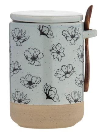 Beetanical Flower Canister W/ Spoon 10x15cm General Storage The Cooks Kitchen