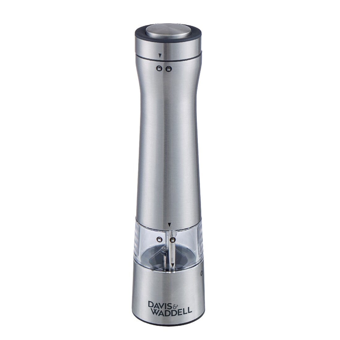 Davis & Waddell Essentials Salt/pepper Electric Mill 5.7x5.7x22.7cm Salt & Pepper Grinders & Mills The Cooks Kitchen