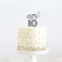 Silver Metal Cake Topper - 18th Acrylic Cake Toppers The Cooks Kitchen Mandurah