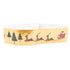 Christmas Cake Frill Gold - Per Metre