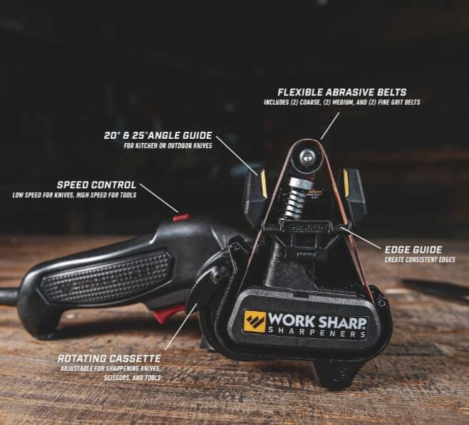 Worksharp Knife & Tool Sharpener Mk.2 - 240v Electrical Knife Sharpeners The Cooks Kitchen Mandurah 