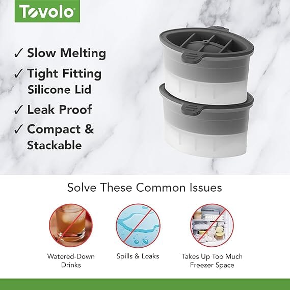 Football Ice Mould S/2 Ice Trays - Tongs & Crushers The Cooks Kitchen 