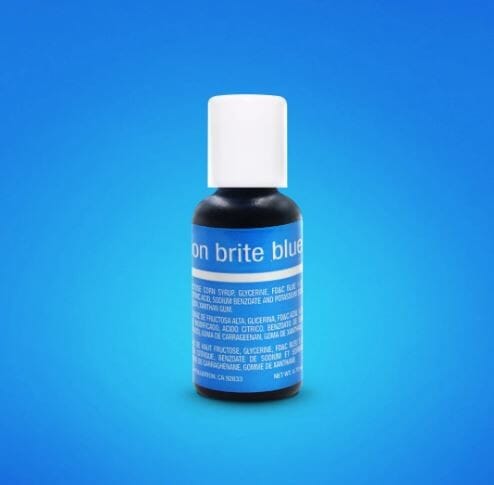 Chefmaster Airbrush Food Colour - Neon Brite Blue Colouring The Cooks Kitchen Mandurah 