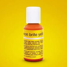 Chefmaster Liqua-gel Neon Yellow - 20ml 