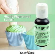Chefmaster Liqua-gel Colour - Mint Green Colouring The Cooks Kitchen Mandurah 