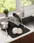 Umbra Udry Ultra Drying Rack With Mat Black