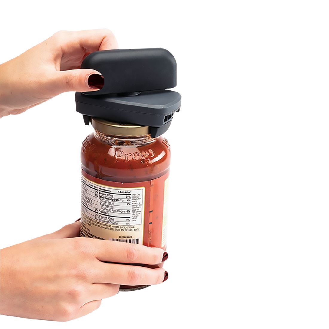 Jokari Jar Opener - Black Can and Jar Openers The Cooks Kitchen 