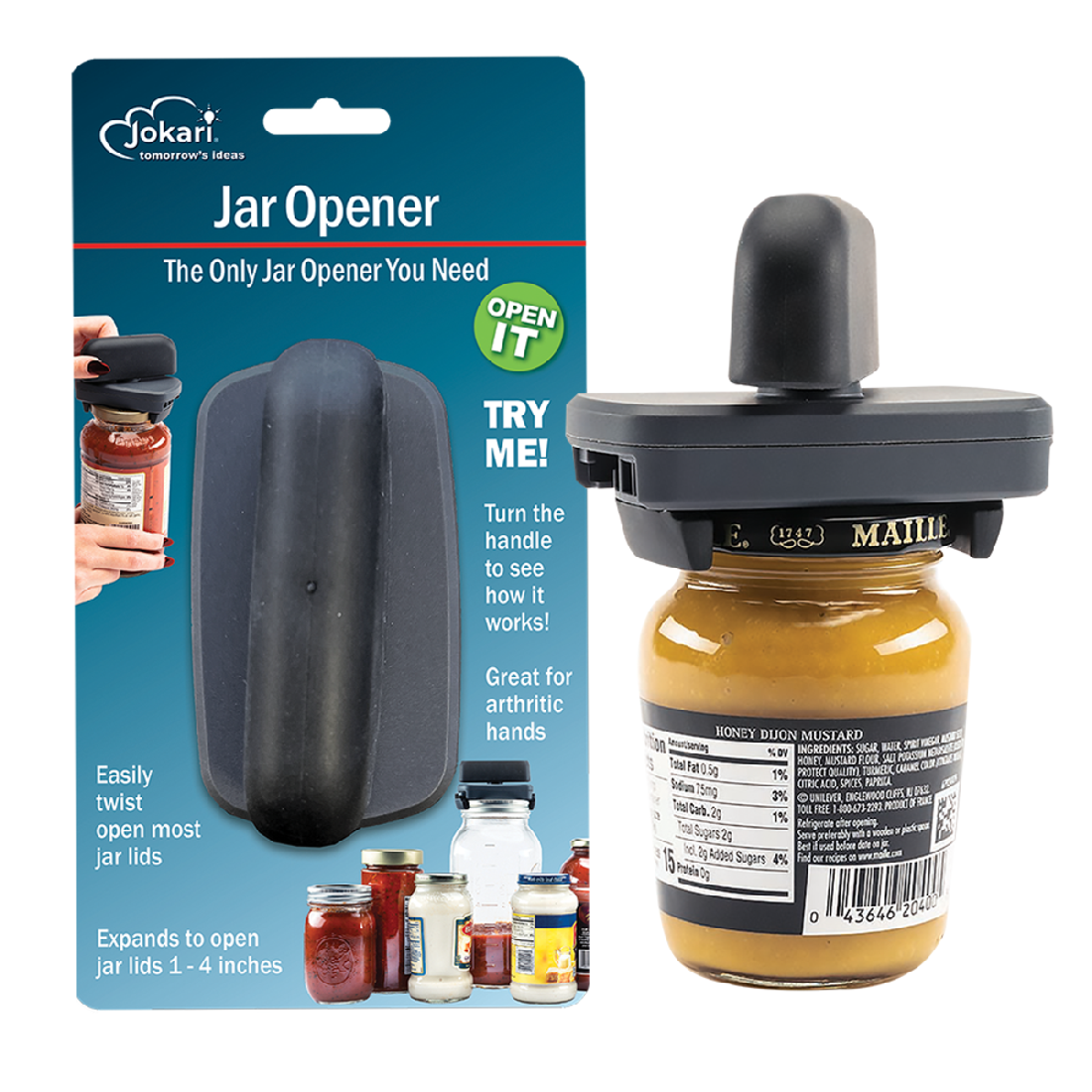 Jokari Jar Opener - Black