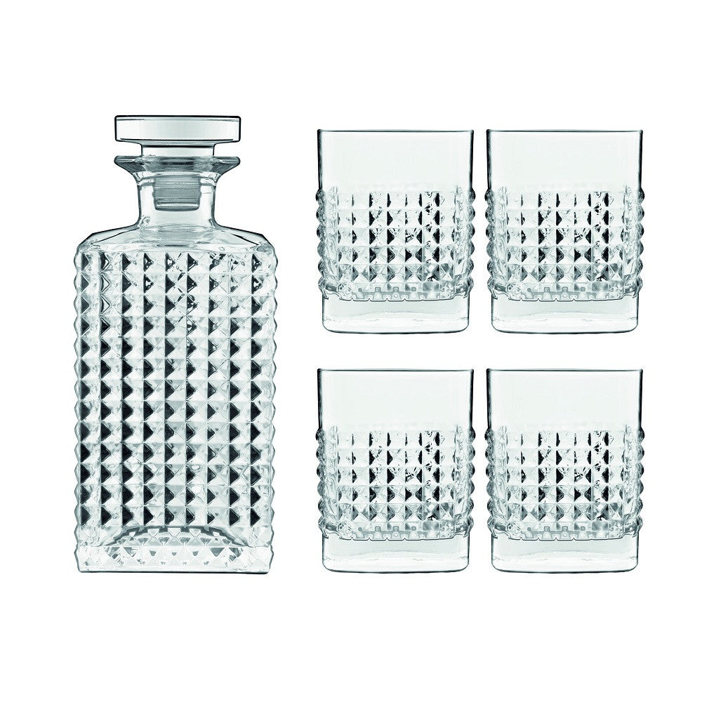 Luigi Bormioli Mixology Elixir 5pc Whisky Set