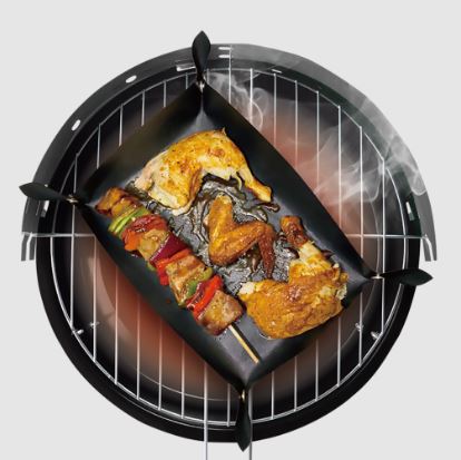 Grand Fusions Leakproof Non-stick Bbq Grill Mat