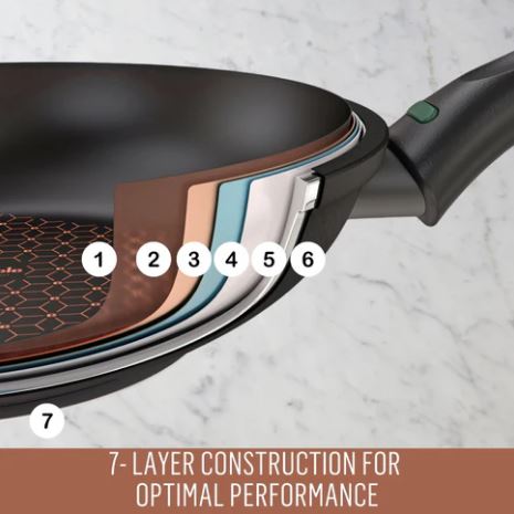 Essteele Per Salute 28cm/4l Covered Sauteuse