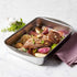 Essteele Clad Ovenware Stainless Steel Rectangular Raosting Pan 33x23x5.5cm