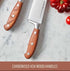 Essteele 12cm Serrated Utility Knife Utility Knives The Cooks Kitchen 