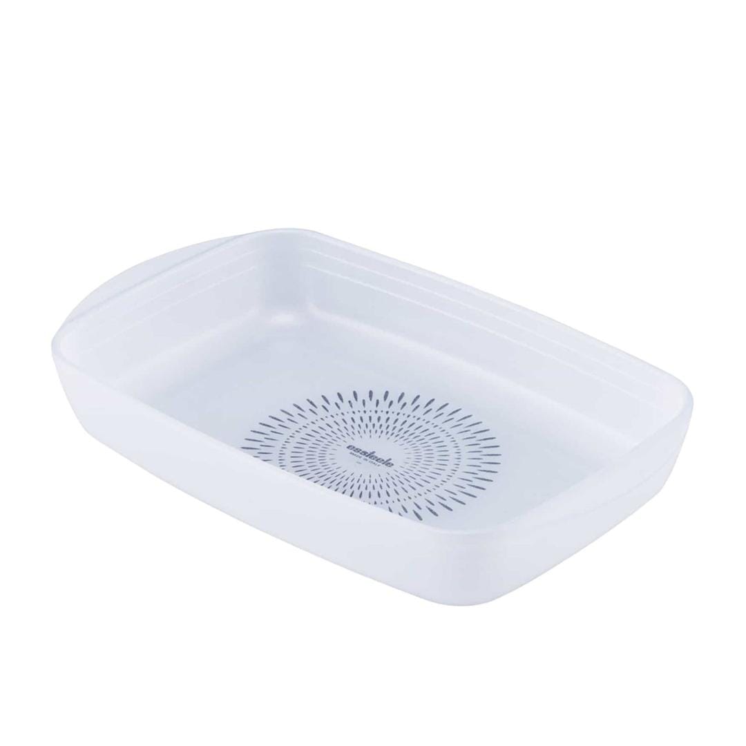 Essteele Glass Ceramic Non Stick Ovenware 3.2l Large Rectangle Dish Oven to Tabletop The Cooks Kitchen 