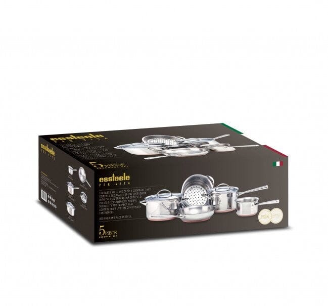Essteele Per Vita - 5 Pc Cookware Set Cookware Sets The Cooks Kitchen Mandurah 
