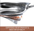 Essteele Per Vita Open French Skillet 28cm