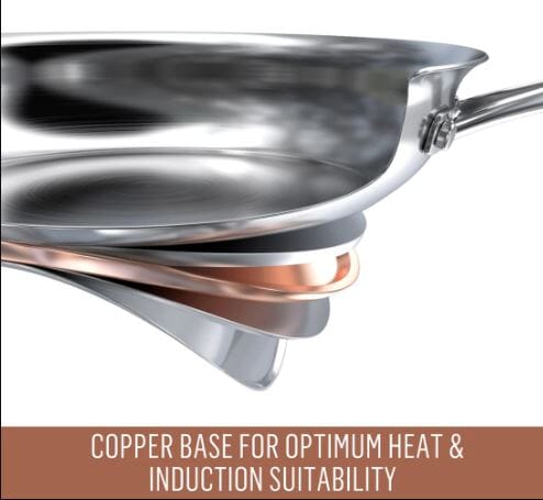 Essteele Per Vita Open French Skillet 28cm Frypan - Chef Pan - Saute Pan The Cooks Kitchen 