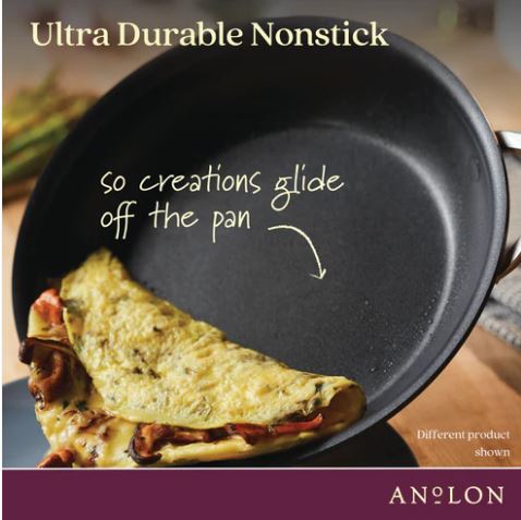 Anolon Endurance+ 28cm/4.7l Covered Sauteuse