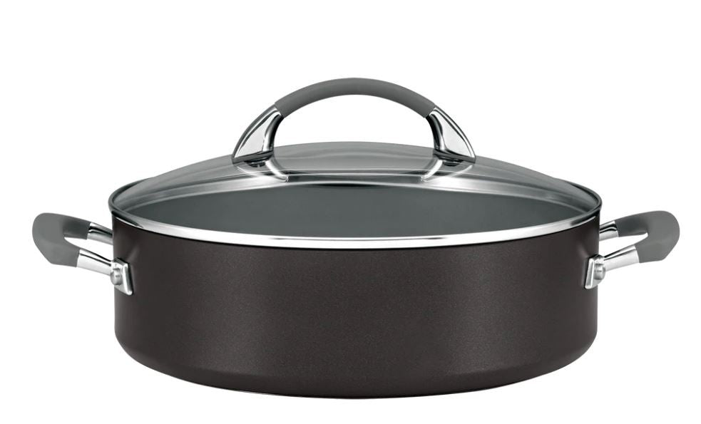 Anolon Endurance+ 26cm Open French Skillet And 28cm/4.7l Covered Sauteuse