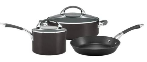 Anolon Endurance+ 3 Piece Cookware Set