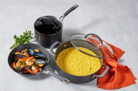 Anolon Endurance+ 3 Piece Cookware Set