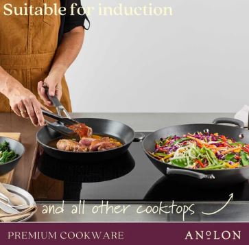 Anolon Endurance+ 3 Piece Cookware Set