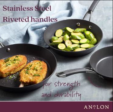 Anolon Endurance+ 3 Piece Cookware Set