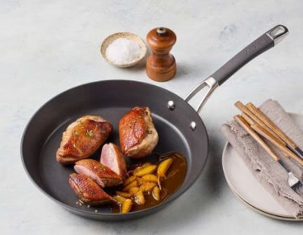 Anolon Endurance+ 28cm Open Skillet Frypan - Chef Pan - Saute Pan The Cooks Kitchen 