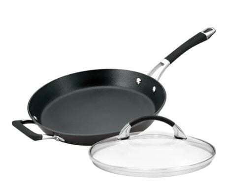 Anolon Endurance+ 30cm Open Skillet With Bonus Lid Frypan - Chef Pan - Saute Pan The Cooks Kitchen 